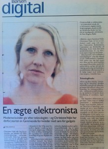 ELEKTRONISTA I BØRSEN