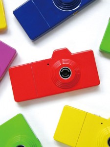 COLOR BLOCKING KAMERA PÅ 3 CM