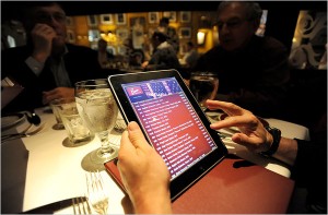 FØRSTE DANSKE RESTAURANT MED VINKORT PÅ IPAD