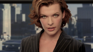 VIRTUEL IPAD SHOPPING MED MILLA JOVOVICH
