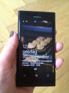 NOKIA LUMIA 800 TEST