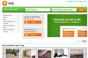 KAN DU LEJE? DANSK SITET FORMIDLER LEJE AF ALT