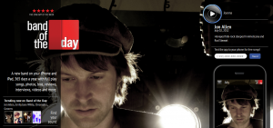 APP TIL OPDAGELSE AF NY MUSIK- BAND OF THE DAY