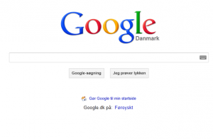 MEST BRUGTE SØGEORD PÅ GOOGLE 2012