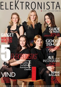 ELEKTRONISTA PRÆSENTERER: FØRSTEUDGAVE AF EKSKLUSIVT DIGITALT MAGASIN