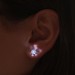 BLING BLING ØRERINGE MED LED LYS