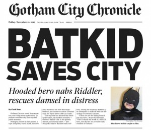 Batkid: Kræftramt 5 årig bliver superhelt i San Francisco