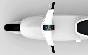 Fremtidens scooter har egen smartphone