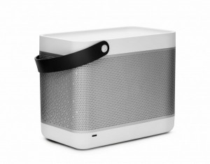 Transportabel lyd i laber hvid indpakning