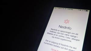 Telefonen kan identificere tilskadekomne- men Falck og politi vælger det fra