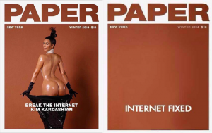 Internettet lader sig ikke ødelægge af Kim Kardashians numse