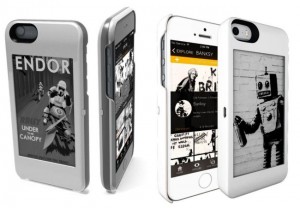 Her er en iPhone 6 med to skærme