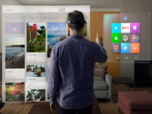 Microsoft giver os et smugkig på fremtiden med hologrammer og Windows 10