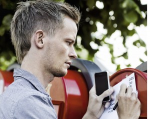 Køb frimærker med mobile pay via mobilen