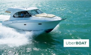 Uber- nu med bådtaxa