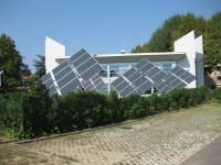 Solceller på altanen