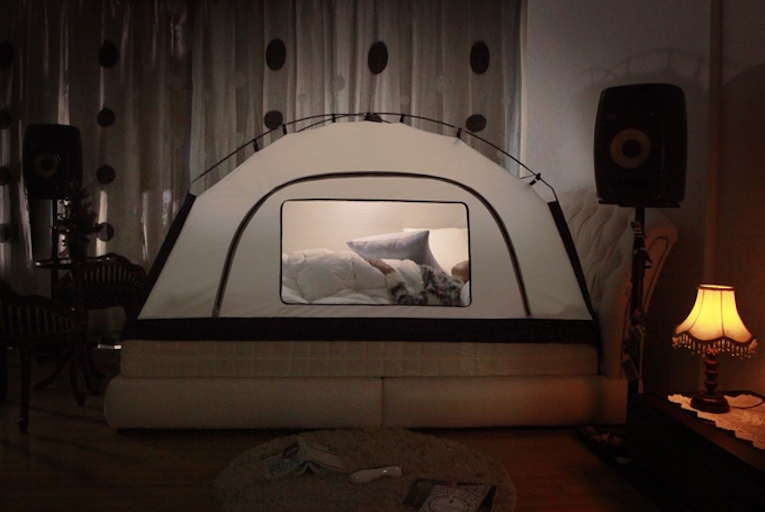 Gå på camping i dit eget hjem