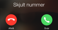 Sådan ringer du med hemmeligt nummer