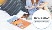 10% rabat på den spritnye Elektronista Clutch i skønne forårsfarver
