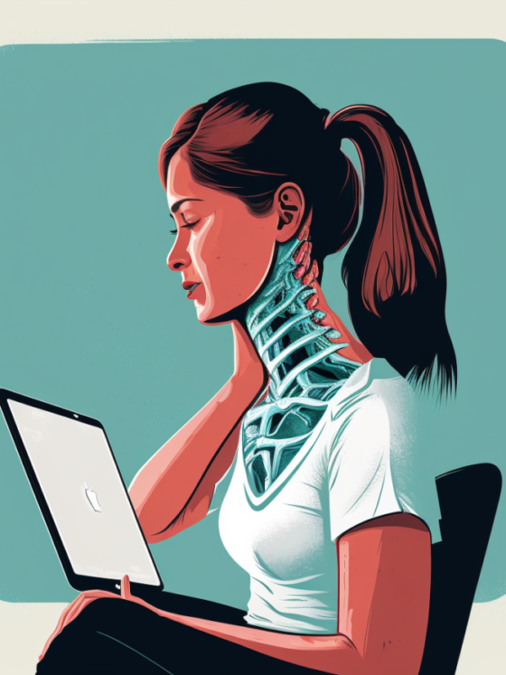Ondt i nakke og hoved? Måske er diagnosen tech neck